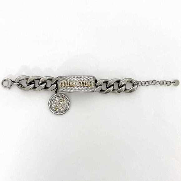 MIU MIU Silver Charm Bracelet - Picture 3 of 11